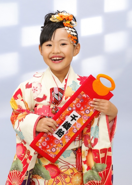 七五三の女の子のイメージ
