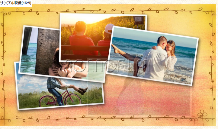 オープニングムービー自作テンプレート