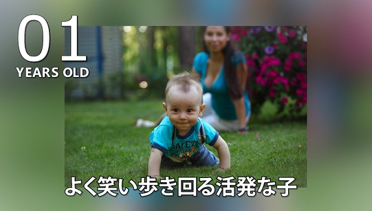 プロフィールムービー生い立ち