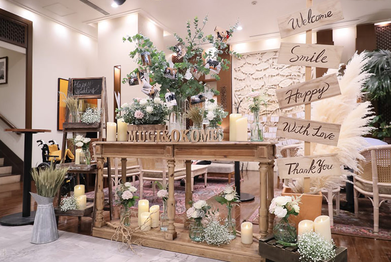 結婚式ウェルカムスペース