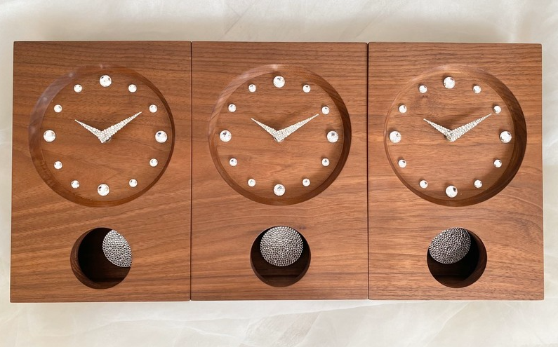 結婚式贈呈品三連時計