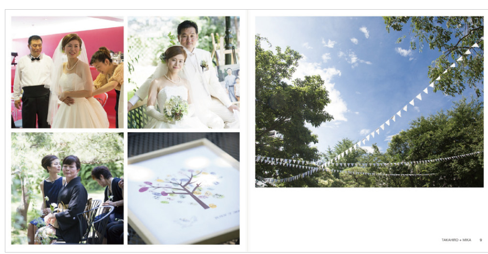 結婚式アルバム