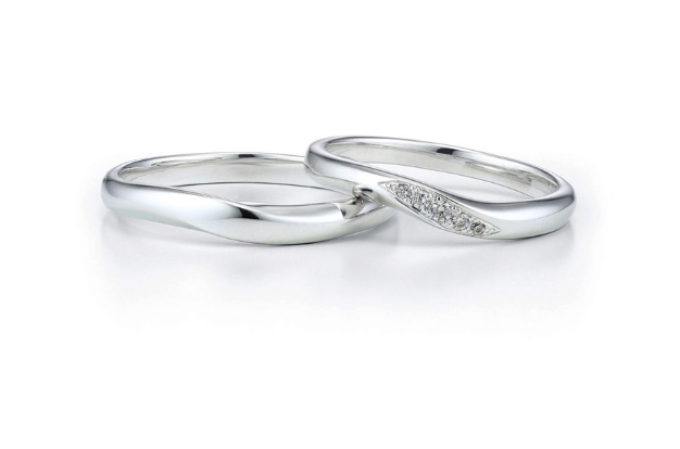 結婚指輪カーブ