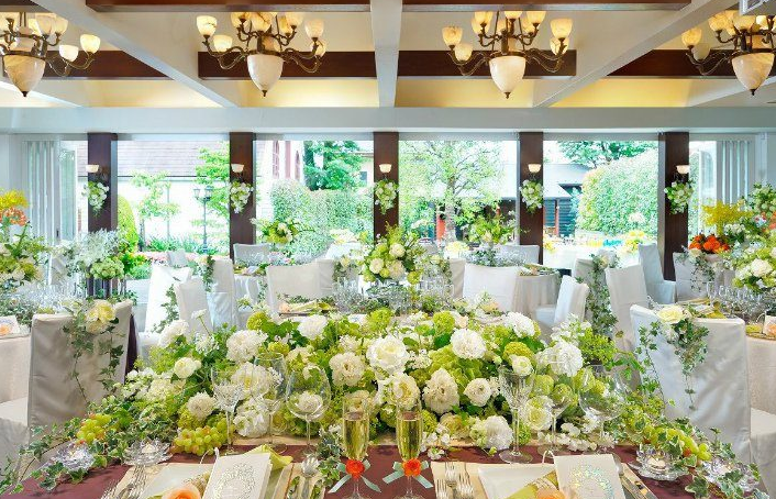 結婚式ゲストテーブルコーディネート
