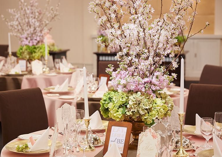 ゲストテーブル桜