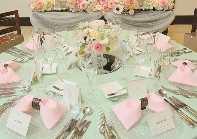 ゲストテーブル春