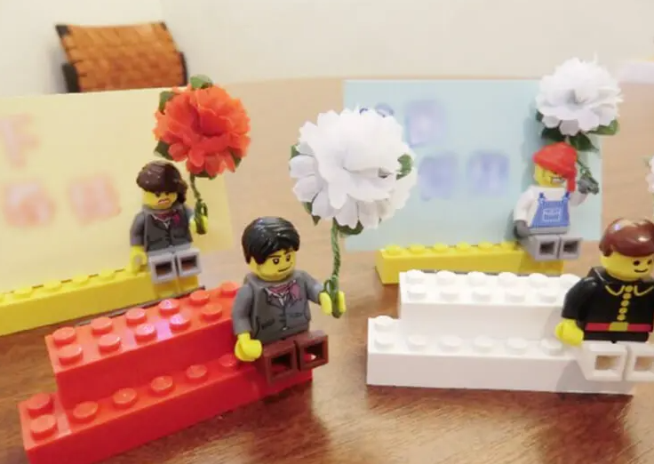 オリジナル席札手作り