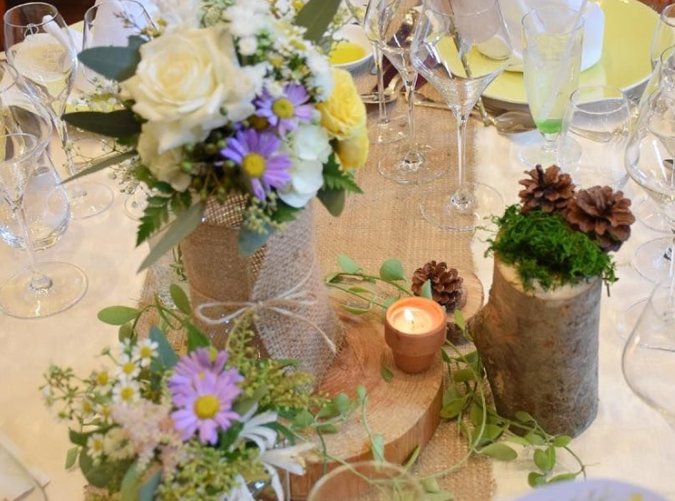 結婚式季節の装花