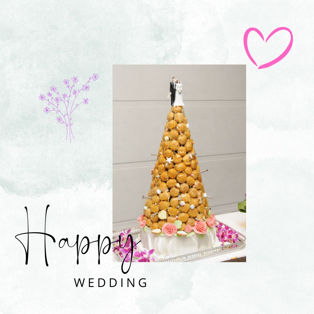 ウェディングクロカンムッシュ