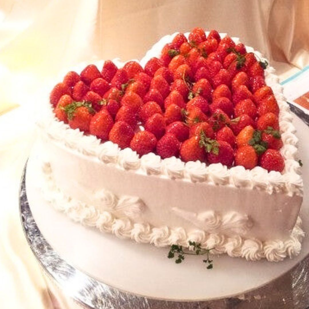 ウェディングケーキ♡1段定番人気