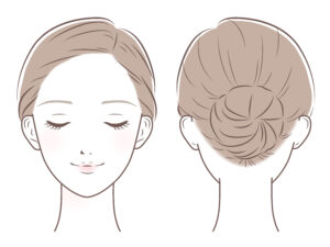 アップヘアスタイル